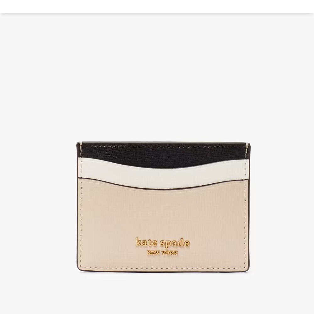 Kate Spade Morgan Colorblocked Cardholder
Cafe Mocha 
NWT